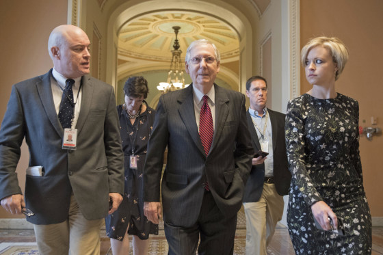 Image: Senate Majority Leader Republican Mitch McConnell