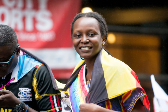 Image: Kasha Nabagesera Attends New York City Pride 2015