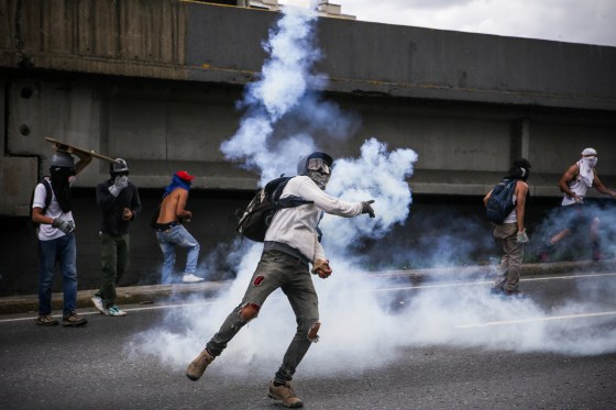 Image: Rally against Venezuelan government in Caracas
