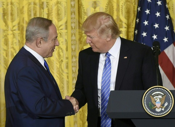 Image: NETANYAHU-TRUMP