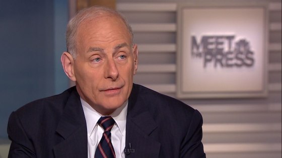 Image: Sec. Kelly said intelligence leaks were \"unacceptable\"