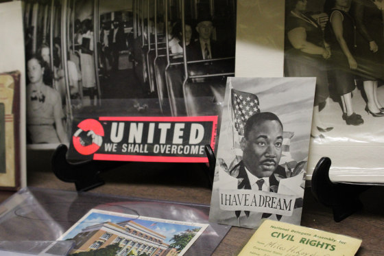 Elizabeth Meaders owns some 50,000 pieces of African American historic items and memorabilia in her modest five bedroom house in New York City.