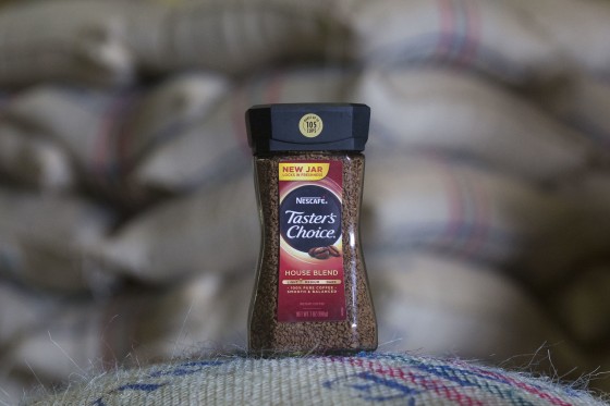 Taster's Choice coffee, as seen in the photo distributed on March 2, 2017, is the result of local coffee farmers' hard work and passion to create a well-crafted cup of coffee.