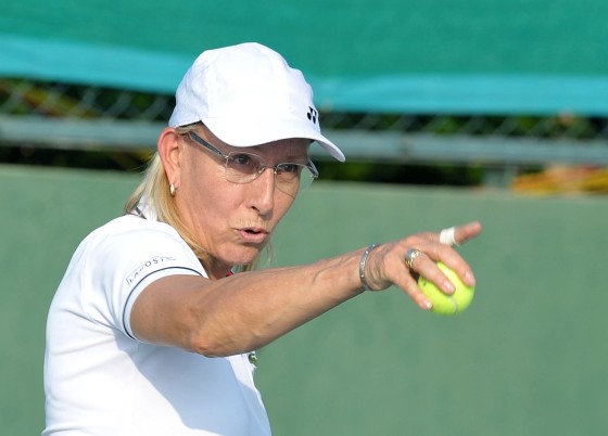 Image: FILES-TENNIS-AUS-HOMOSEXUALITY-COURT-NAVRATILOVA