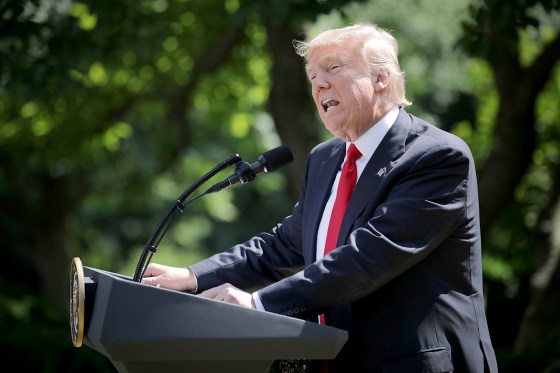 Image: President Donald Trump Makes Statement On Paris Climate Agreement