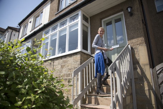 Image: Sophie Walker, the leader of Britain's Women's Equality Party, is hoping to unseat three-term Conservative lawmaker Philip Davies