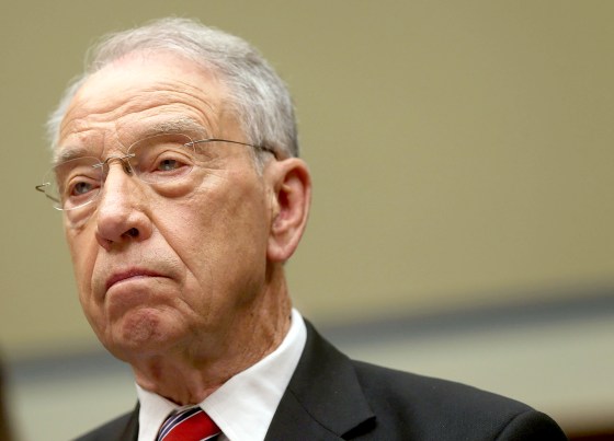 Image: U.S. Senate Judiciary Committee Chairman Sen. Chuck Grassley