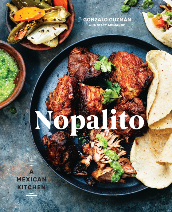 Gonzalo Gonzalez Guzman's new cook book, Nopalito: A Mexican Kitchen, written with Stacey Adimando and photographed by Eva Kolenko.