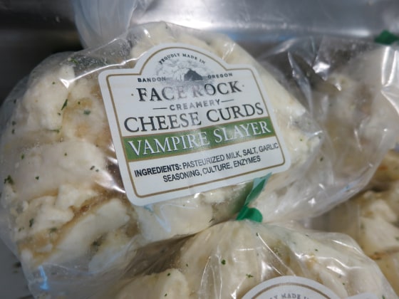 Cheese Curds from Face Rock Creamery in Bandon Oregon