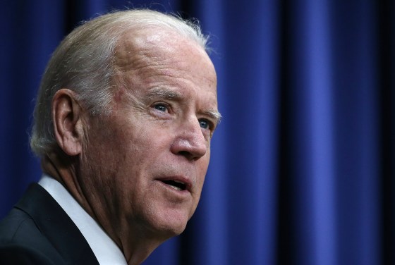 Image: Joe Biden speaks at a White House summit