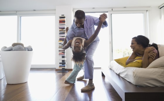 Image: Father and daughter dance