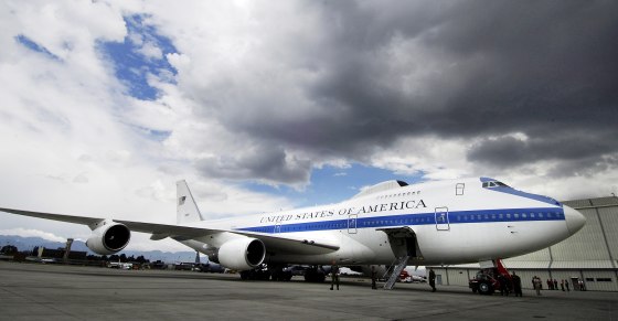 Image: Air Force E-4B National Airborne Operations Center aircraft