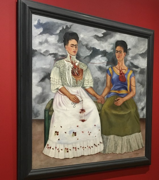 Las Dos Fridas/The Two Fridas is part of an exhibit ongoing at the Dallas Museum of Art through July 16, 2017.