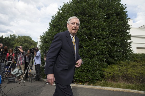 Image: President Donald J. Trump hosts Republican Senators at the White House to discuss healthcare legislation