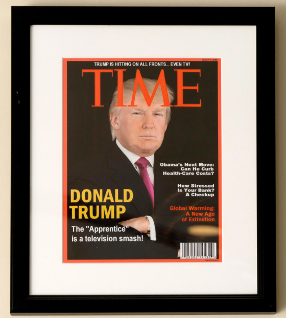 Image: Framed TIME cover of President Donald Trump