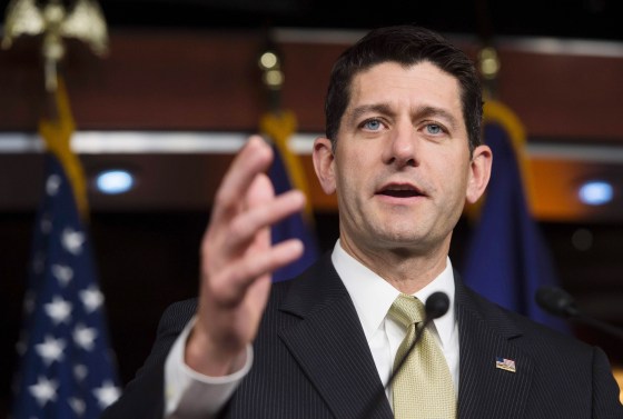 Image: Speaker of the House Paul Ryan speaks during a press conference