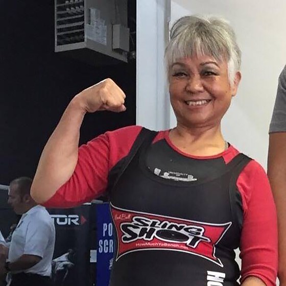 Susie Rose, 75, set a new dead lift record in June 2017 at an American Powerlifting Federation competition in Utah by raising 209.4 pounds in the Women's 65-and-over age group.