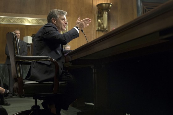 Image: Senate Judiciary Committee Hearing on the Nomination of Christopher Wray for Director of the FBI