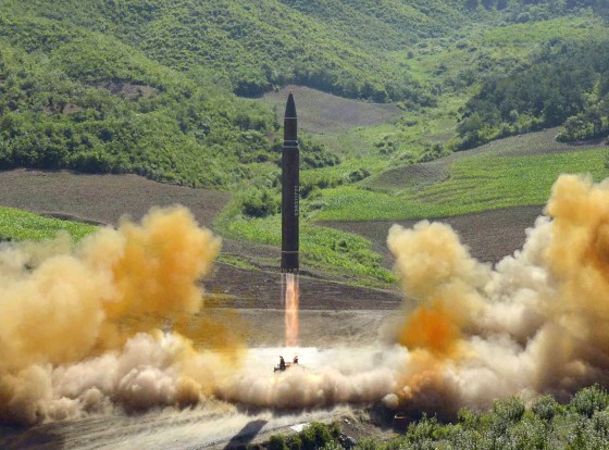 Imkage; North Korea Missle