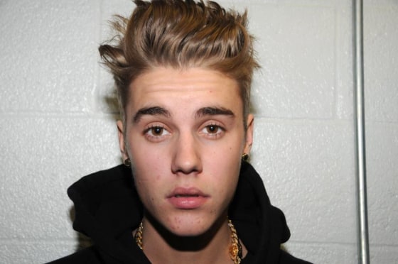 Image: Justin Bieber's 2014 booking photo from Miami Beach Police Department.