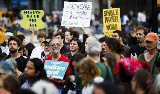 Image: Rally Against Effort of Repeal Affordable Care Act in New York