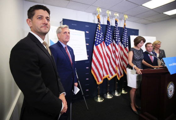 Image: Paul Ryan, Kevin McCarthy of Calif., Cathy McMorris Rodgers, Claudia Tenney, Ed Royce