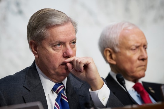 Image: Justice Dept. And FBI Officials Testify Before Senate Judiciary Committee On The Foreign Agents Registration Act