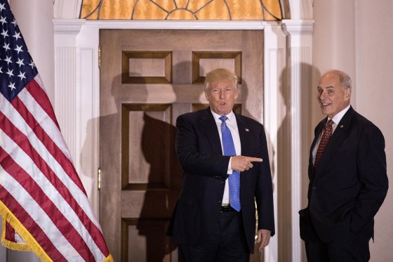 Image: Donald Trump and John Kelly