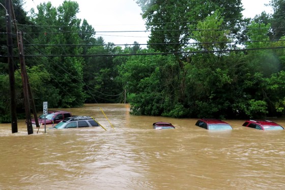Image: Flooding in Mannington, West Virginia, July 29, 2017.