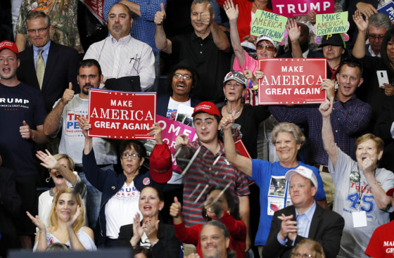 Image: US President Donald J. Trump at Make America Great Again rally in Youngstown, Ohio