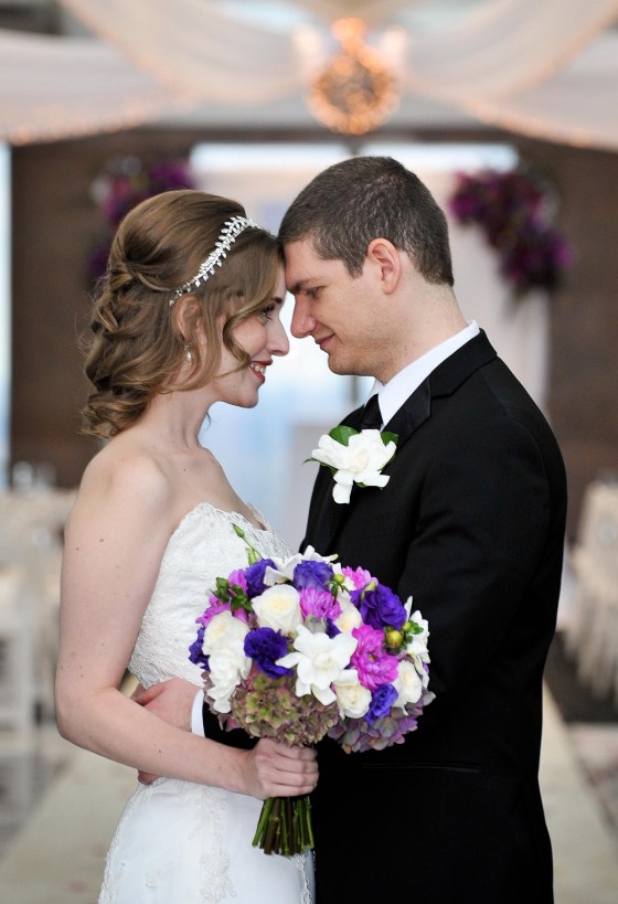 Image: Newlyweds Andrew and Neely Moldovan