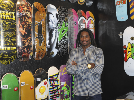 Neftalie Williams lectures at the University of Southern California and works with the U.S. State Department to bridge communities through skateboarding.