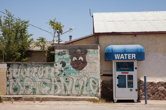 Image: Local water filling station, New Mexico