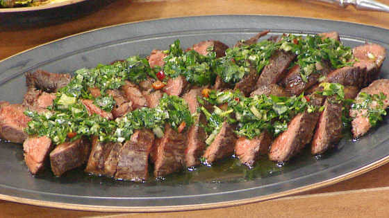 Hanger steak with chimichurri hotsell