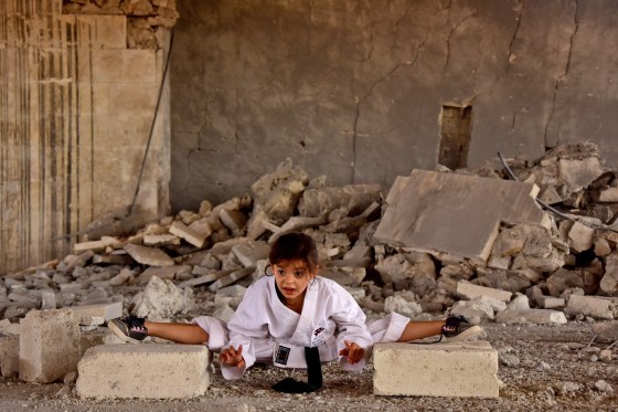 A Syrian girl's dream : becoming a champion