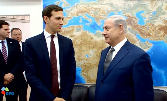 Image: Kushner meets with Netanyahu in Jerusalem