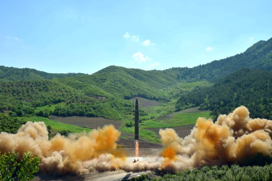 Image: North Korea Launches Intercontinental Ballistic Missile