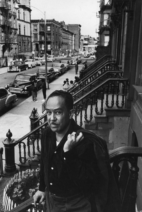 Langston Hughes On The Stoop