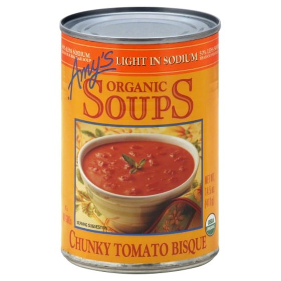 Amy's Kitchen Organic Low Sodium Chunky Tomato Bisque Soup