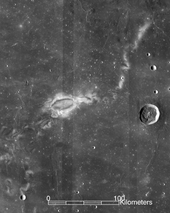 Reiner Gamma Lunar Swirl
