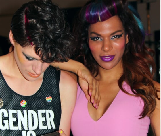 Rain Dove and Munroe Bergdorf for Illamasqua
