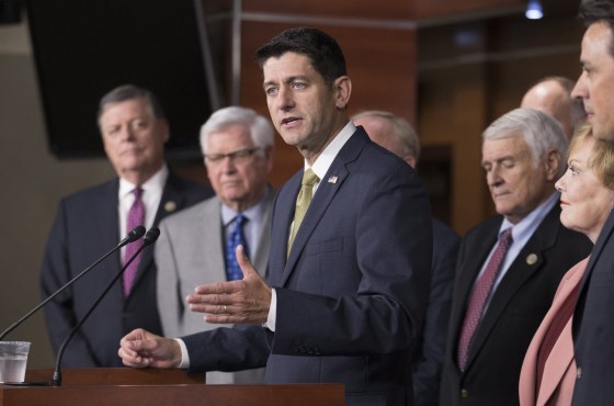 Image: House Republicans news conference on government funding bill