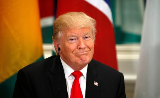 Image: Trump hosts working lunch with African leaders in New York