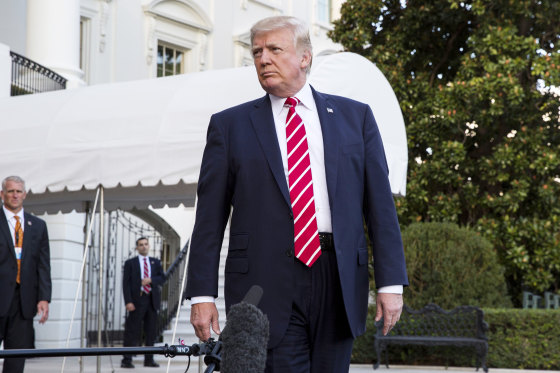 Image: US President Donald J. Trump travels to North Carolina for a pair of fund raising events