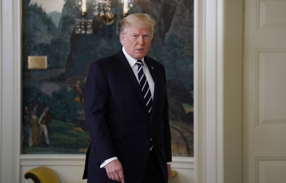Image: President Trump arrives to make statement on Las Vegas shooting at the White House in Washington