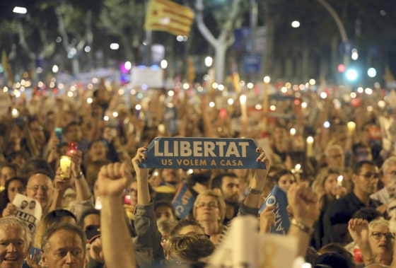 Image: Catalonia Protest