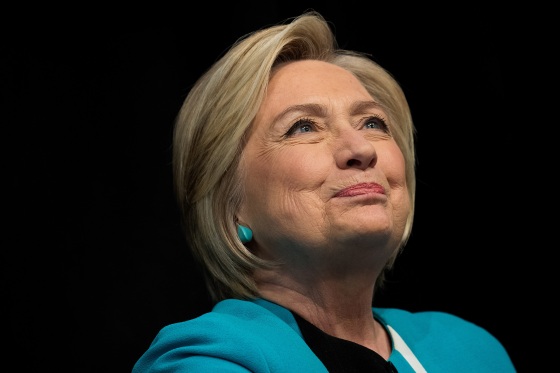 Image: Hillary Clinton signs copies of her new book