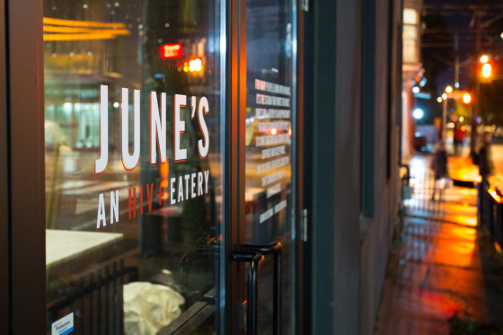 Image: June's HIV+ Eatery