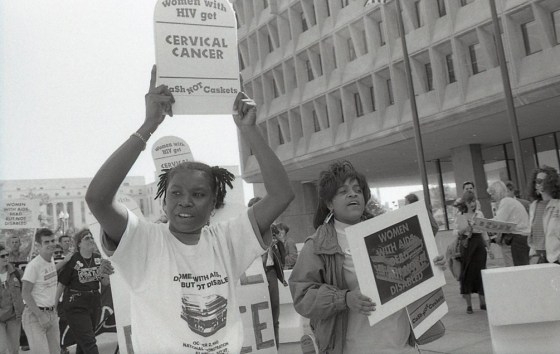 Image: A scene from the movie \"Nothing Without Us: The Women Who Will End AIDS\" by Harriet Hirshorn