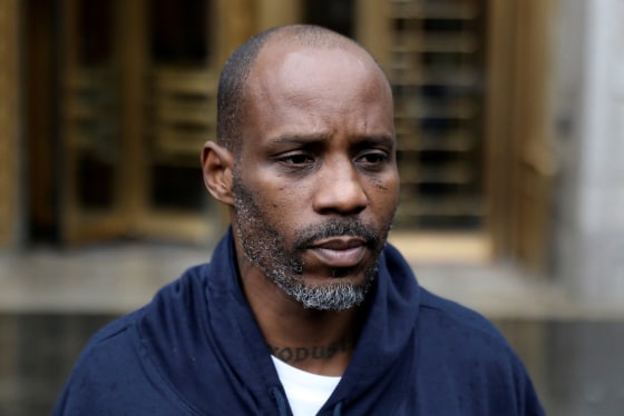 Image: FILE PHOTO: Rapper DMX exits the U.S. Federal Court in Manhattan following his presentment on income tax evasion charges in New York